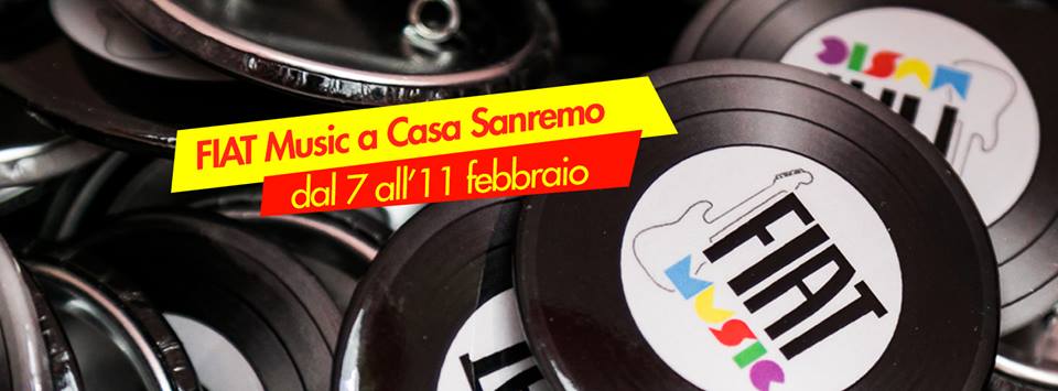 Fiat Music a Casa Sanremo