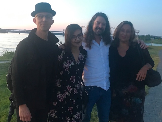 Roberta Finocchiaro, Simona Virlinzi, Stephen Chopek and David LaBruyere in Memphis