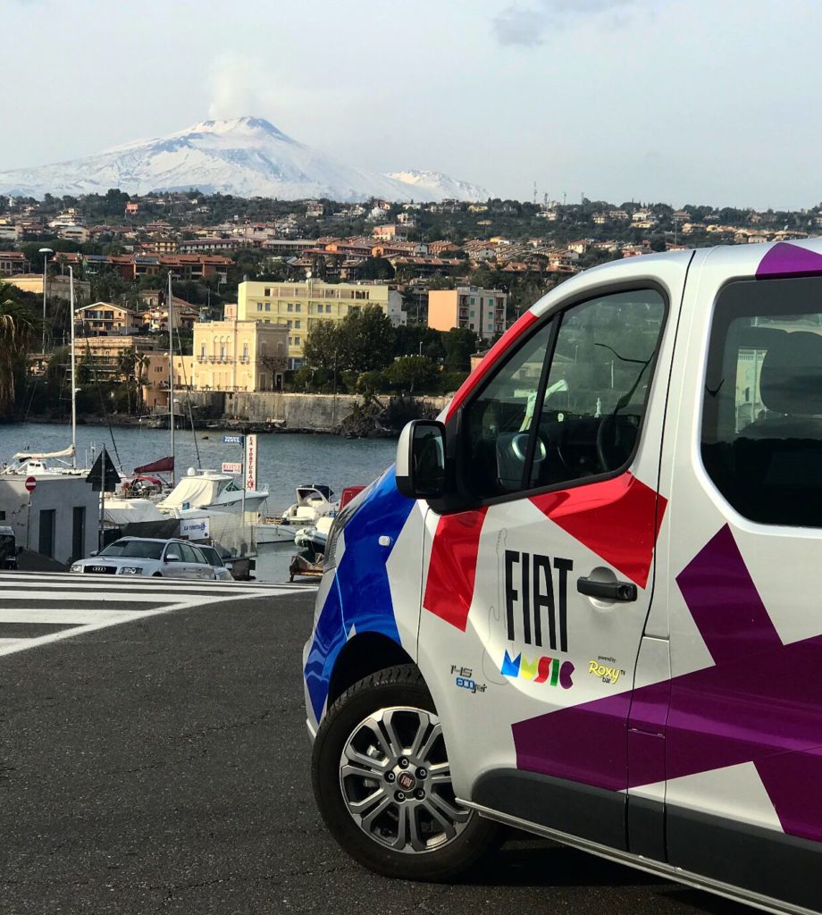 Fiat talent by Fiat MUSIC and ROXY BAR in Catania