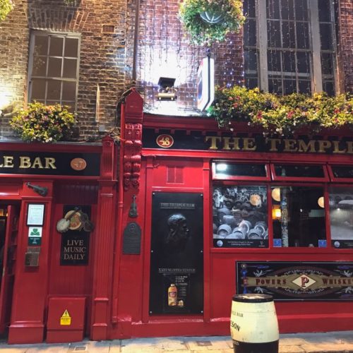 Roberta Finocchiaro at TEMPLE BAR in Dublin